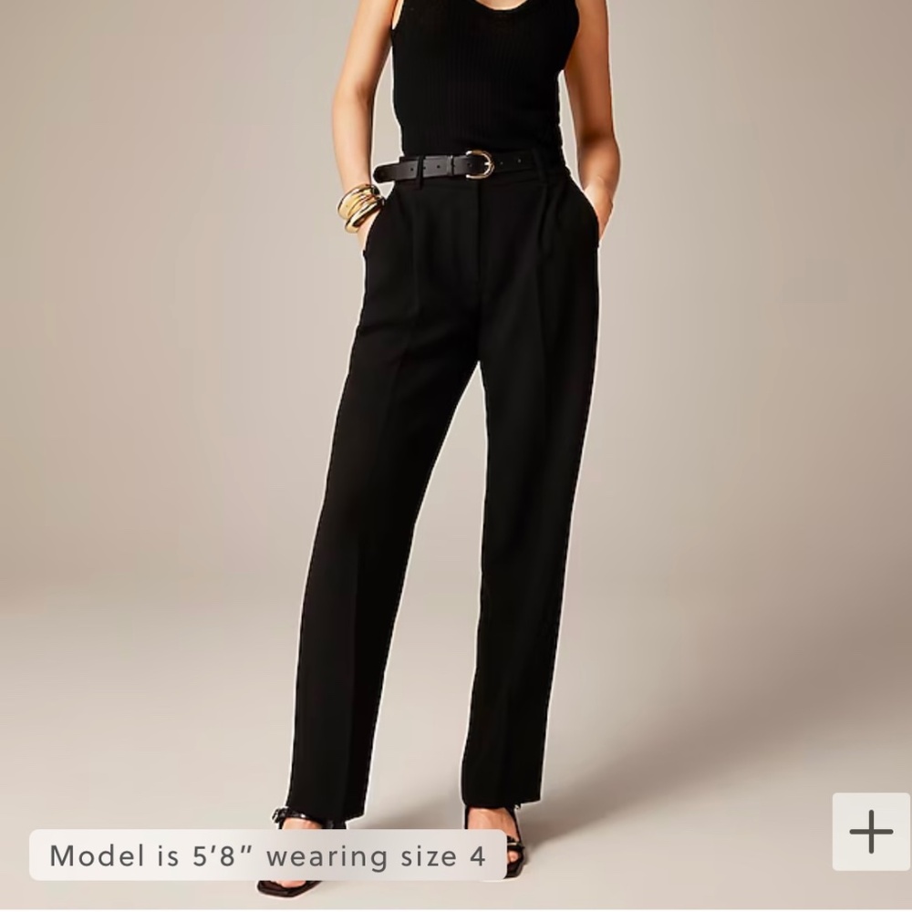 J Crew Essential pant in city crepe